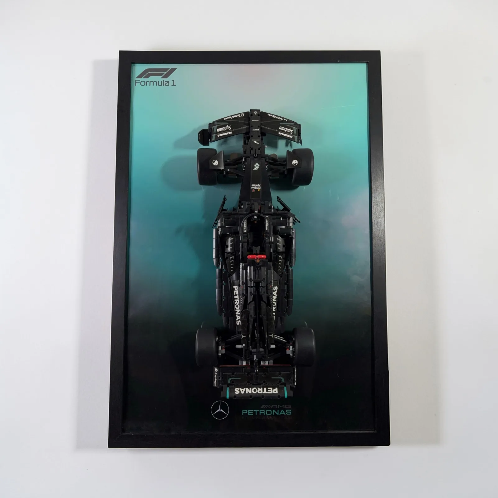 Картина з конструктором Mercedes AMG W14 (світла)