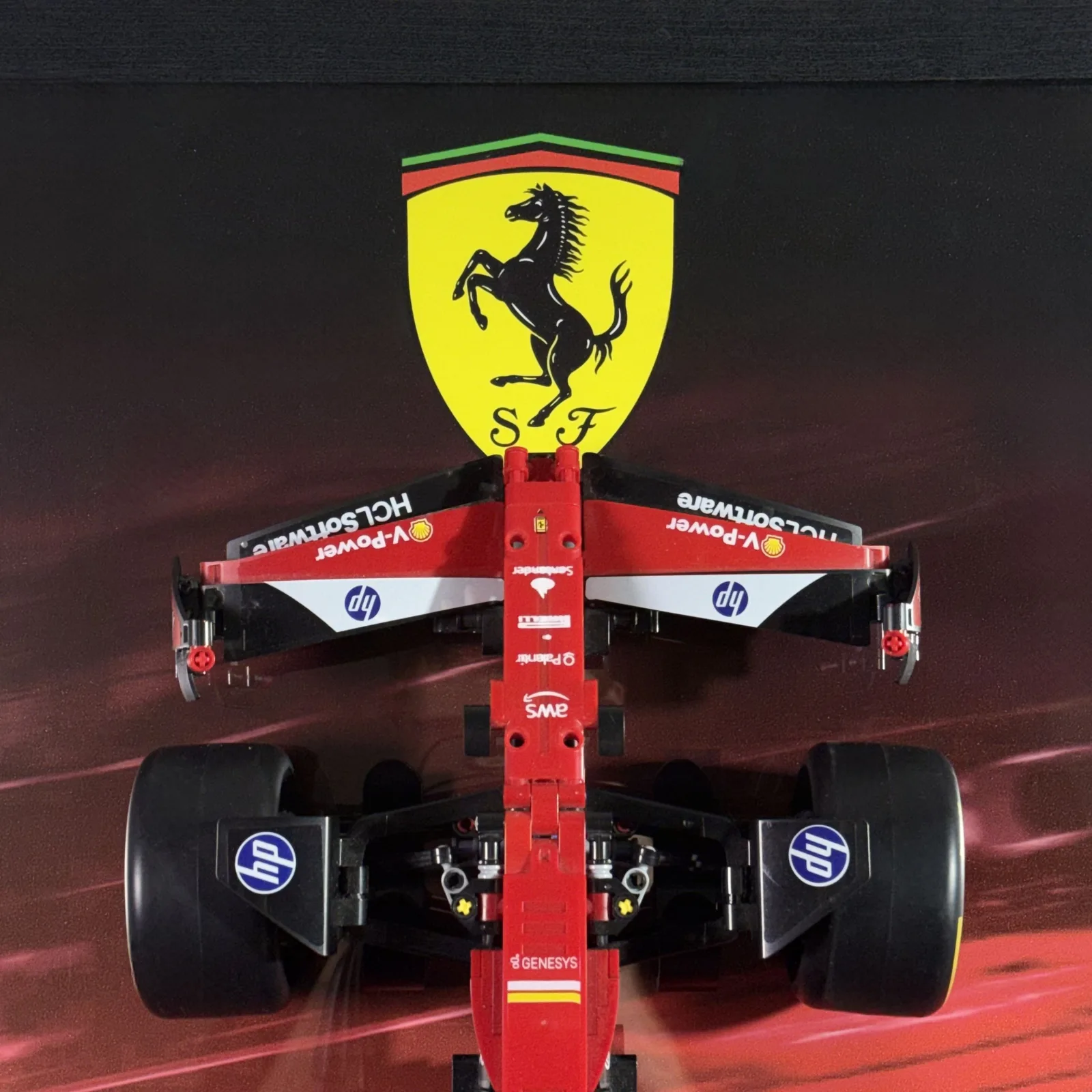 Картина з конструктором Ferrari SF-24 (темна)