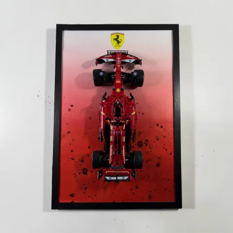 Картина з конструктором Ferrari SF-24 (світла)