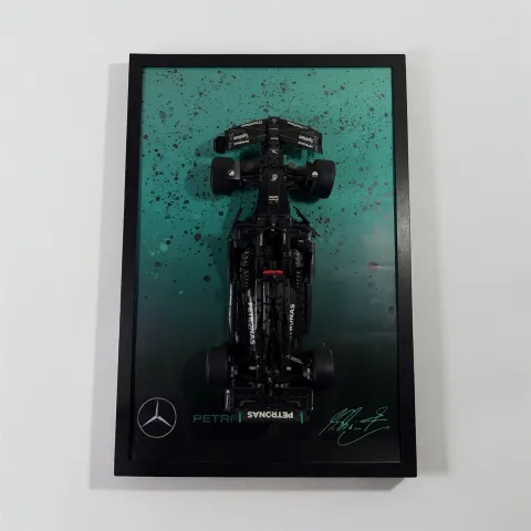 Картина з конструктором Mercedes AMG W14 (темна)